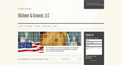 Desktop Screenshot of immigrantlawcenter.com